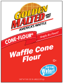 Carbon's Golden Malted Just Add Watter Waffle Cone Mix