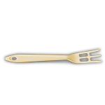 Carbon's Golden Malted Heat Resistant Fork