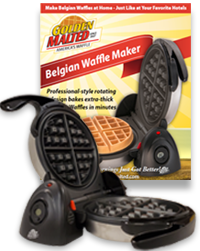Carbon's Golden Malted Belgian Waffle Maker