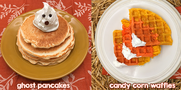 Pumpkin Waffles and Pancakes