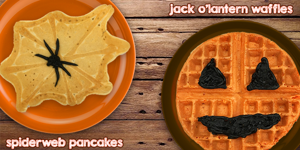 Pumpkin Waffles and Pancakes